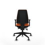 PIQUERAS Y CRESPO Silla de oficina Elche Naranja