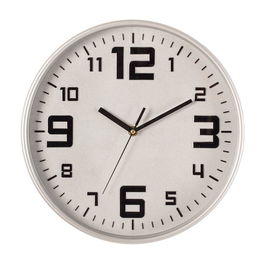 Atmosphera Reloj de Cocina ø30cm Color Plateado Polipropileno