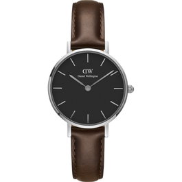 Daniel Wellington DW00100233 con correa de piel marrón