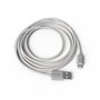GROOVY Cable USB a Apple Lightning de 2 m, Blanco
