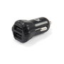 Conceptronic CUSBCAR2AKIT Cargador de Coche 2 Puertos USB-A 10W Negro