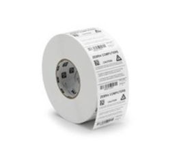 Zebra Z-Ultimate 3000T White Polyester Label 80x100mm Permanent Adhesive 76mm Core