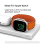 Belkin WIZ016VFWH Base de Carga Inalámbrica MagSafe 3 en 1 para iPhone, AirPods y Apple Watch, Blanco