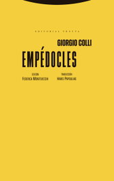 Empédocles, Giorgio Colli - TROTTA EDITORIAL