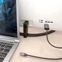 Aisens Cable Conversor Bidireccional USB-C a DisplayPort 8K@60Hz, 1.8m, Negro, Aluminio A109-0880