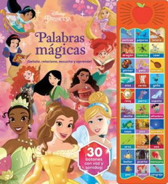 PI KIDS Palabras Mágicas Disney Princesas 30 botones con sonido