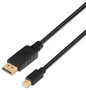 Aisens Cable Mini DisplayPort a DisplayPort 1.2 Negro 3m, 4K@60Hz, A124-0132