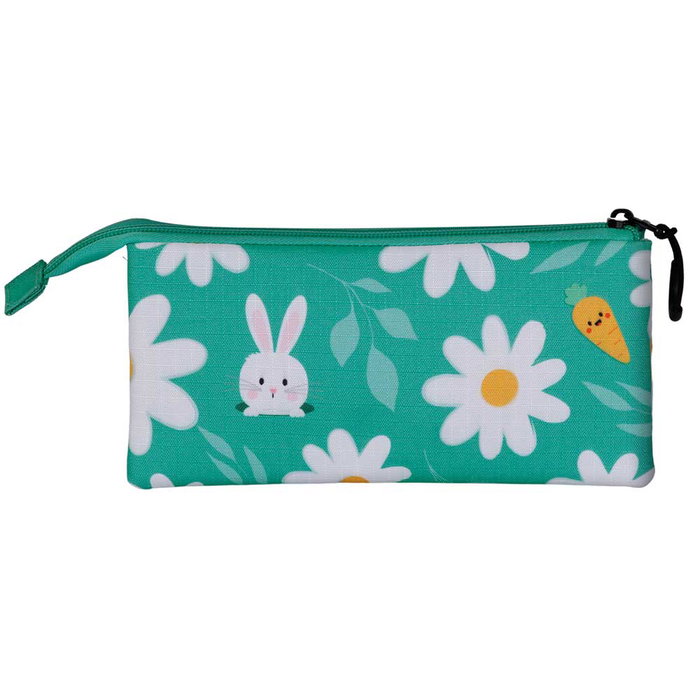 Oh My Pop Estuche Portatodo Triple Blooming Turquesa Oh My Pop Estuche Portatodo Triple Blooming Turquesa