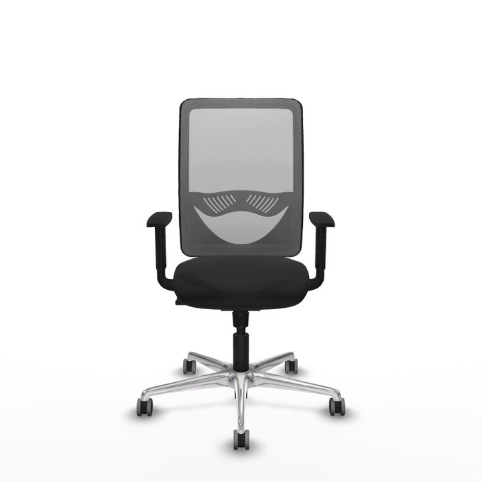 PIQUERAS Y CRESPO Silla de oficina Zulema con mecanismo Sincro, Negro/Gris PIQUERAS Y CRESPO Silla de oficina Zulema con mecanismo Sincro, Negro/Gris