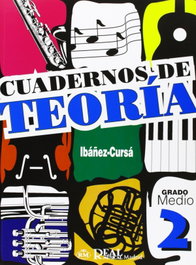 REAL MUSICAL, Cuadernos de teoría 2 grado medio - Ibáñez-Cursá