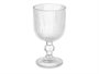 Vivalto Copa Transparente Rayas 260 ml Vidrio 7,9x14,4x7,9 cm (Set de 24)