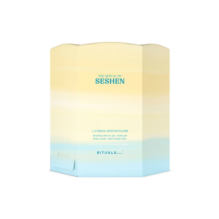 Rituals THE RITUAL OF SESHEN LARGE GIFT SET 4 pz - Protector Solar Invisible SPF50 Tan Enhancing - Set de Regalo Rituals Karma