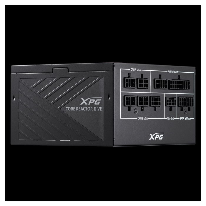XPG CORE REACTOR II VE 850W ATX3.1 850W 80+ Gold Fuente de Alimentación XPG CORE REACTOR II VE 850W ATX3.1 850W 80+ Gold Fuente de Alimentación