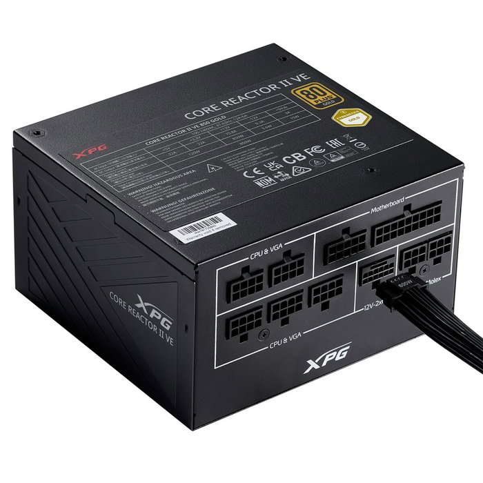 XPG CORE REACTOR II VE 850W ATX 3.1 80 PLUS Gold Negro