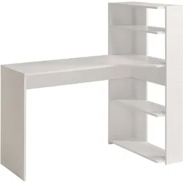 Parisot Escritorio esquinero JUNIO contemporáneo blanco L 122 cm