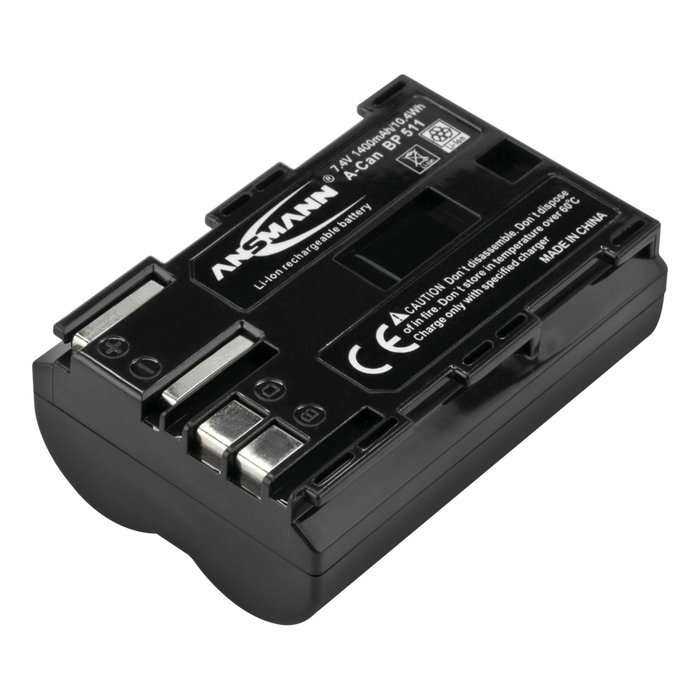 Ansmann A-Can BP-511 Batería recargable 7,4 V 1400 mAh Ansmann A-Can BP-511 Batería recargable 7,4 V 1400 mAh