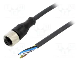 TELEMECANIQUE SENSORS Cable para sensores M12 hembra recto 25m