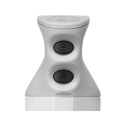 UNOLD ESGE-Zauberstab M 122 S Batidora de Inmersión, 140 W, Tazón 0.6 L, 2 Velocidades, Puño Ergonómico, Blanco