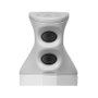 UNOLD ESGE-Zauberstab M 122 S Batidora de Inmersión, 140 W, Tazón 0.6 L, 2 Velocidades, Puño Ergonómico, Blanco