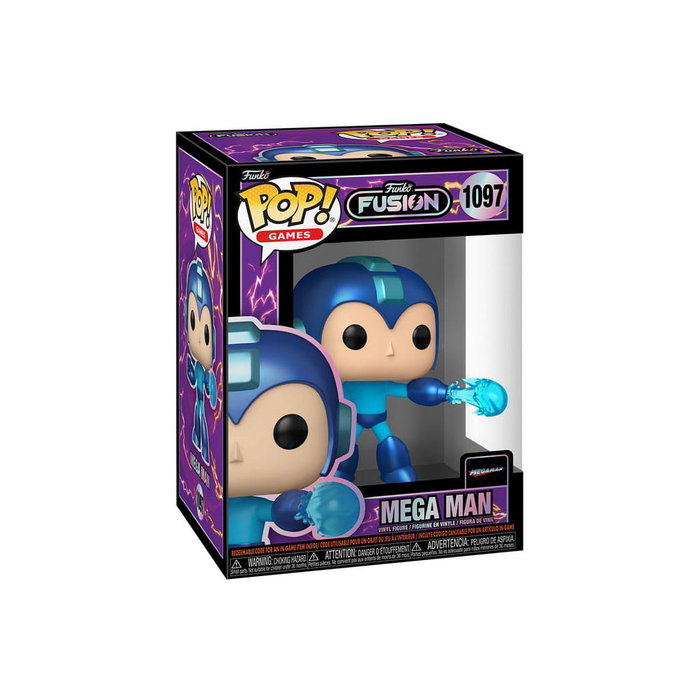 Funko Fusion POP! Games Vinyl Figuren Mega Man w/CH 9 cm Surtido (6)