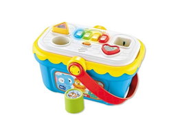 Jugatoys - misprimerosjuguetes Cesta actividades infantiles 25x18x14cm
