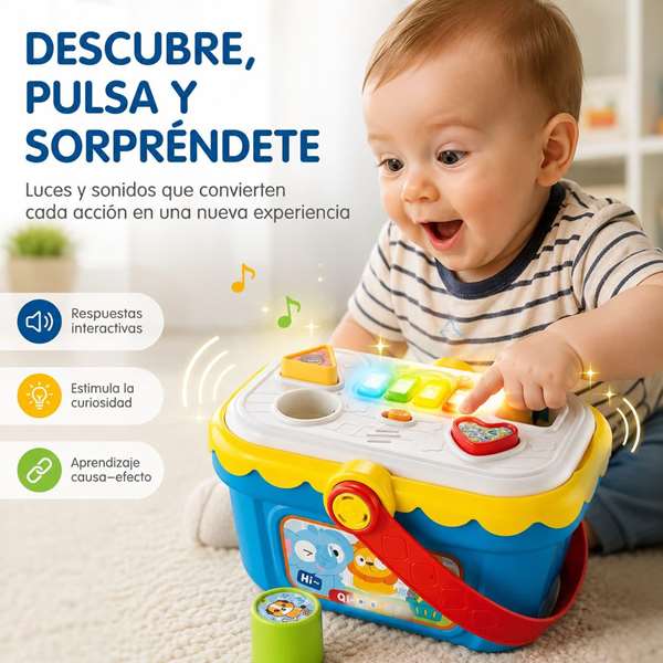 Jugatoys - misprimerosjuguetes Cesta actividades infantiles 25x18x14cm Jugatoys - misprimerosjuguetes Cesta actividades infantiles 25x18x14cm