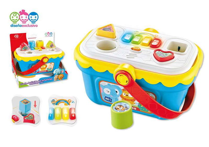 Jugatoys - misprimerosjuguetes Cesta actividades infantiles 25x18x14cm Jugatoys - misprimerosjuguetes Cesta actividades infantiles 25x18x14cm