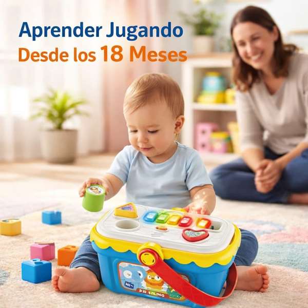 Jugatoys - misprimerosjuguetes Cesta actividades infantiles 25x18x14cm Jugatoys - misprimerosjuguetes Cesta actividades infantiles 25x18x14cm
