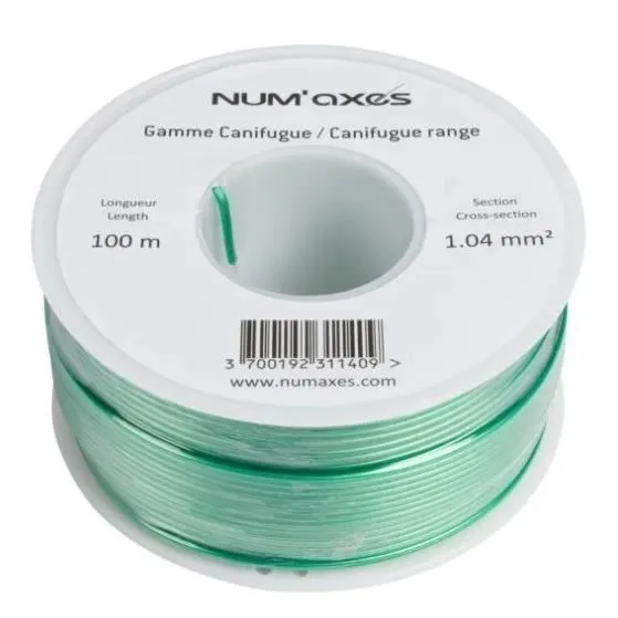 Num'Axes 3700192311409 Bobina de Alambre para Vallas Antiescape - 1,04 mm² - 100 m Num'Axes 3700192311409 Bobina de Alambre para Vallas Antiescape - 1,04 mm² - 100 m