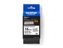 Brother Cinta Laminada TZe-S241 Superadhesiva 18 mm Negro sobre Blanco