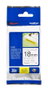 Brother Cinta Laminada TZe-S241 Superadhesiva 18 mm Negro sobre Blanco