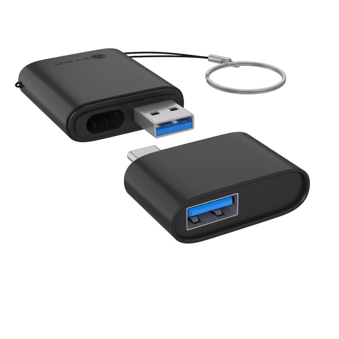 ICY BOX IB-CR204-CU3 Lector de tarjetas 2 en 1 USB 3.2 Gen 1 Type-A/Type-C ICY BOX IB-CR204-CU3 Lector de tarjetas 2 en 1 USB 3.2 Gen 1 Type-A/Type-C