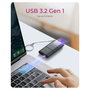 ICY BOX IB-CR204-CU3 Lector de tarjetas 2 en 1 USB 3.2 Gen 1 Dual USB-A/USB-C