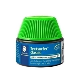Tinta Rotulador Staedtler 364 Fluorescente Frasco 30 Ml. Verde