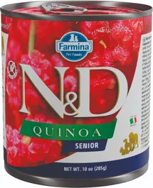 Farmina N&D Dog Quinoa Senior Caja 6x285 gr Alimento para Perros Senior