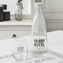 Home Deco Factory Botella de Vidrio 1 L con Asa y Cierre Mecánico - Colección Grand Hotel