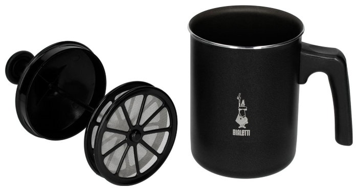 Bialetti Tutto Crema Espumador de Leche Manual 330 ml Negro Bialetti Tutto Crema Espumador de Leche Manual 330 ml Negro