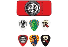 DUNLOP Bote de 6 Púas Medium