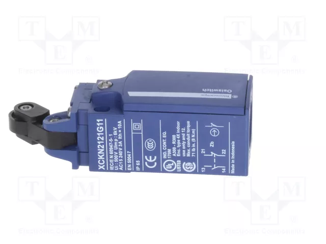 TELEMECANIQUE SENSORS XCKN2121G11 Interruptor de fin de carrera NO + NC 10A TELEMECANIQUE SENSORS XCKN2121G11 Interruptor de fin de carrera NO + NC 10A