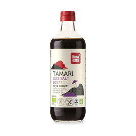 Lima Tamari Salsa de Soja 50% Menos Sal 500ml Sabor Umanami