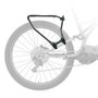 SKS Portabultos Universal INFINITY de Aluminio con Placa MIK - Montaje Trasero, 12 kg