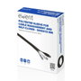Ewent EW1559 Organizador de cables Universal Negro 3m