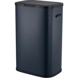 Kitchen Move AAARX18751 - Cubo de basura de cocina 60L acero inoxidable gris con apertura por pulsación