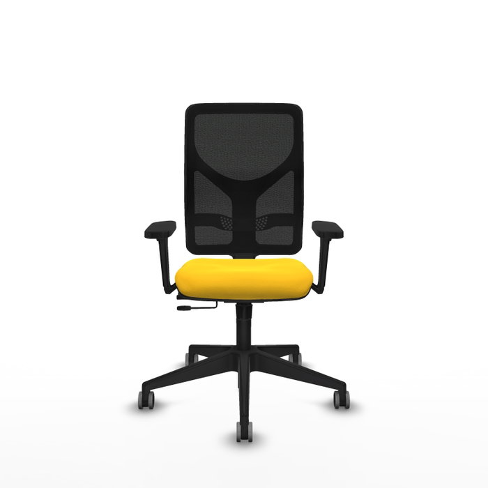 PIQUERAS Y CRESPO Silla de oficina Motilla Amarillo/Negro PIQUERAS Y CRESPO Silla de oficina Motilla Amarillo/Negro