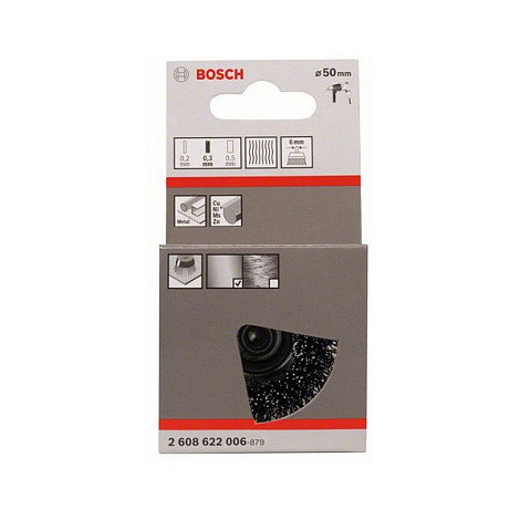 Bosch Cepillo de alambre PRO Metal tipo copa para taladros