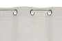 DKD Home Decor Cortina de Poliéster 140x260 Crudo con 8 Anillas