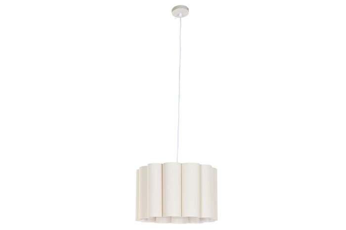 DKD Home Decor Lámpara Techo Urban Bubla Crudo Blanco 50 x 30 x 50 cm