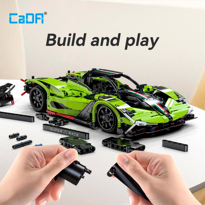 CADA Sport Car 359 Pzas C51308W Emerald Deity