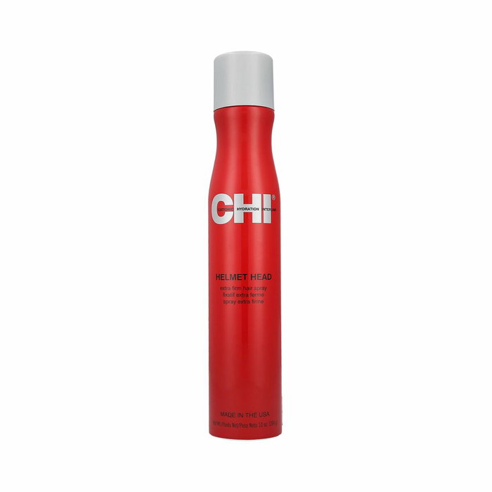Farouk CHI HELMET HEAD Laca de fijación extra fuerte 10 oz Farouk CHI HELMET HEAD Laca de fijación extra fuerte 10 oz