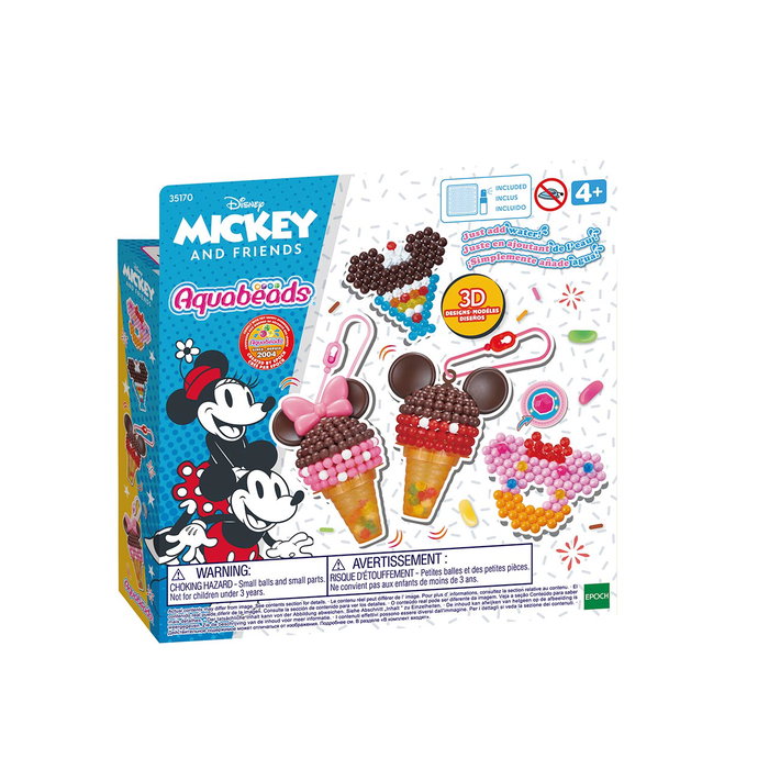 AQUABEADS Set de Helados Mickey y Friends 35170